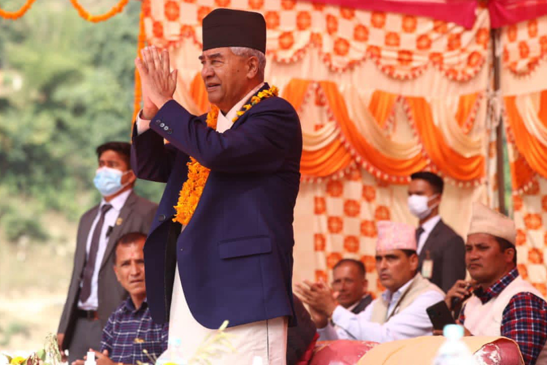 पञ्चेश्वर र पश्चिम सेतीले सुदूरपश्चिममा कायापलट हुन्छ : प्रधानमन्त्री देउवा 